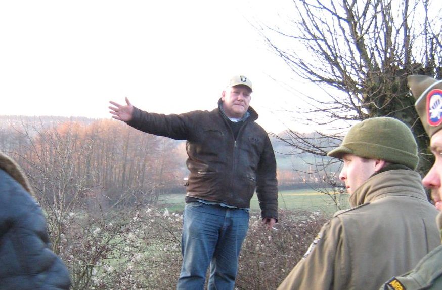 Reg Jans in Action..